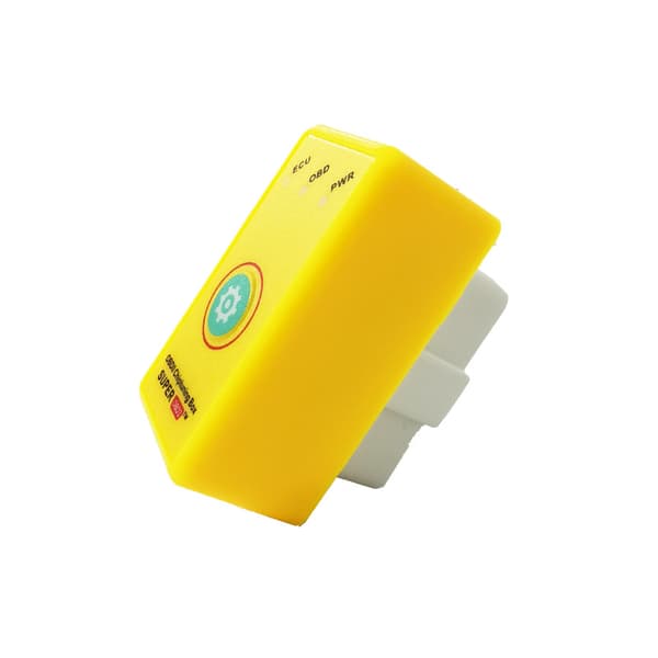 4-pak Super OBD2 Nitro Optimizer Power Boost Brændstofbesparende ECO Power Upgrade Switch Gul