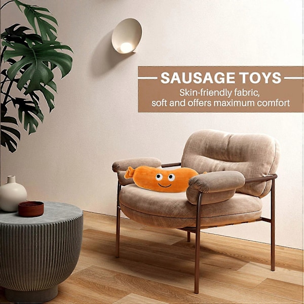 1 st Plush Korv Leksaker 20CM Mini Mat Plush Dockor Kudde Presenterar Nya Plush Kuddar