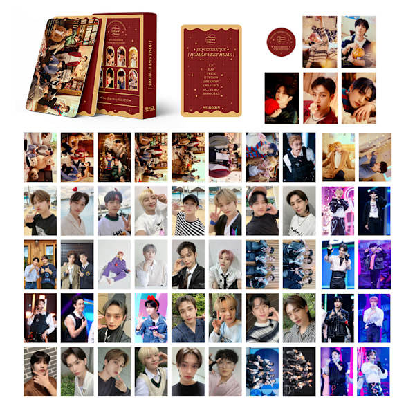 1 set Stray Kids fotokort 55 st Stray Kids Oddinary New Album fotokort Stray Kids Lomo-kort Stray Kids M