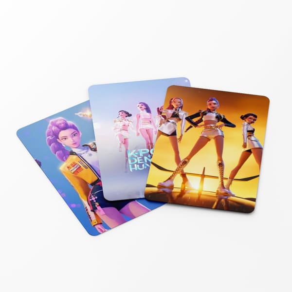55 K-Pop Demon Hunter Samlekort Lomo-kort