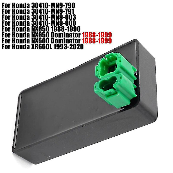 Tändmodul CDI-box för Honda NX650 NX500 NX 650 500 Dominator XR650L 1993-2020 30410-MN9-000 30410-MN9-003/791/790