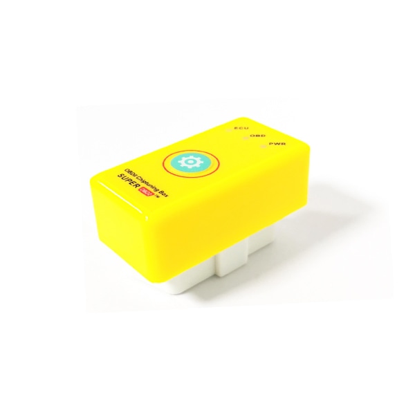 4-pack Super OBD2 Nitro Optimizer Effektökning Bränslebesparing ECO Power Upgrade Switch Gul