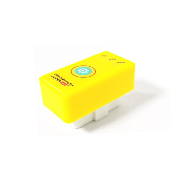 4-pak Super OBD2 Nitro Optimizer Power Boost Brændstofbesparende ECO Power Upgrade Switch Gul