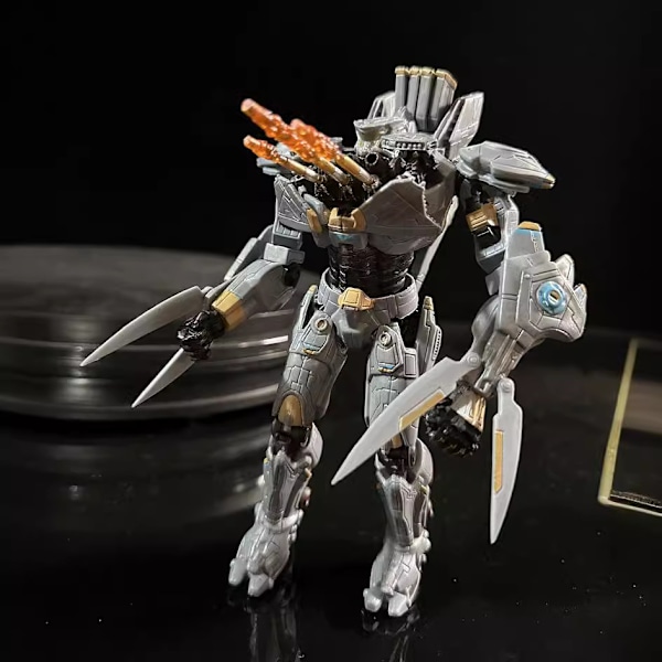 1 stycke Pacific Rim Mech Modell Eureka Raiders Australisk Pansar Lysande Leder Movable Actionfigur Leksak