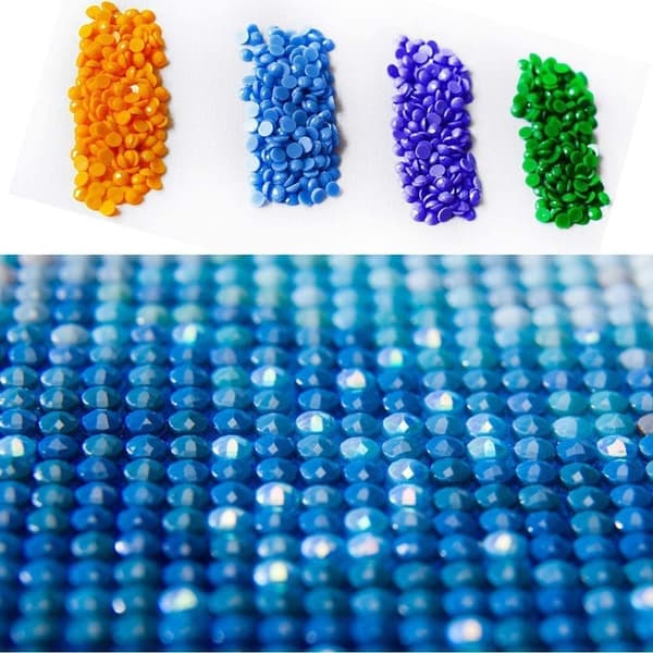 Diamantmaling, englevinger