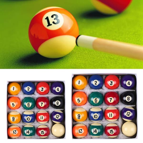 Interaktionsspil Legetøj Brætspil Til Børn Mini Billard Snooker Legetøjssæt-mxbc