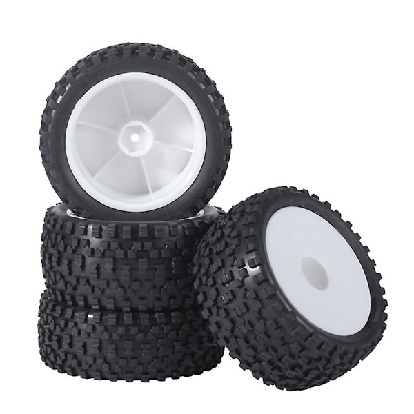 4 stk. 85 mm Dekk Hjul for 144001 124019 104001 RC Bil Oppgraderingsdeler 1/10 1/12 1/14 Skala Off R
