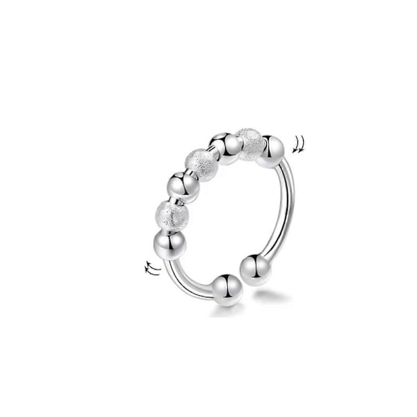 Anti-ångest Ringar Spinner Kopparringar Vuxen Cosplay Fest Smycken Gåvor
