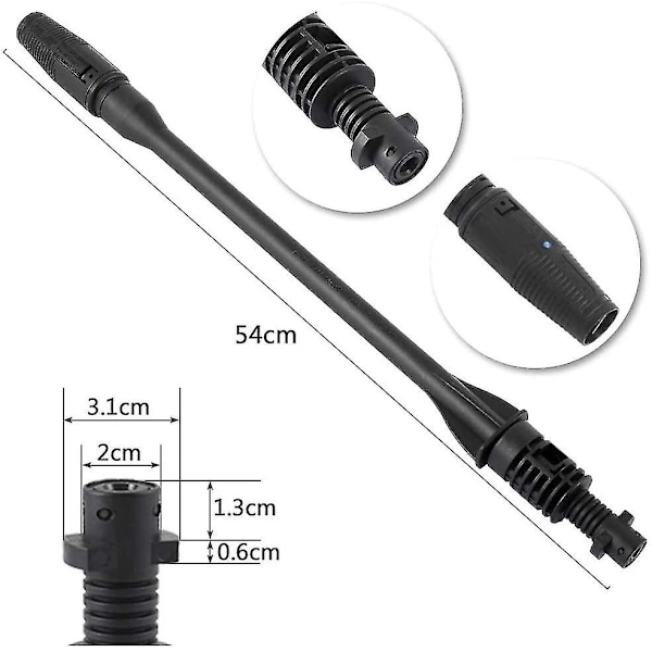 Lance Vario Power Karcher K2 K3 K4 K5 K6 K7 Tillbehör För Högtryckstvättar, Högtryckstvätt Lance Förlängning