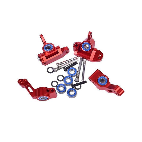Til Slash 2WD Metal Front C +Front Styrekop, Blå