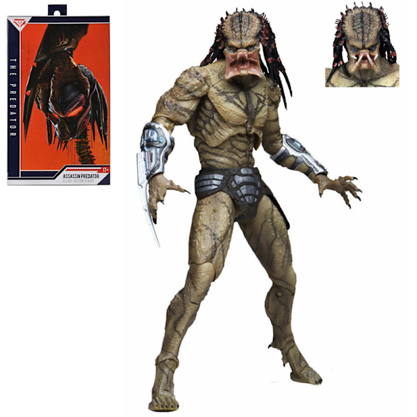 Ny Predator Ultimate Assassin Predator Assassination 10-tums rörlig actionfigurmodell
