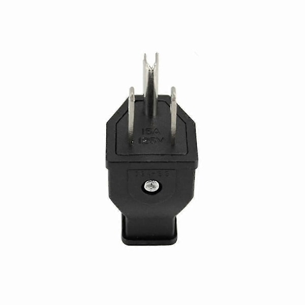 2 kpl Yhdysvaltain standardin pistokkeet virtapistokkeet 15A 125V Yhdysvaltain johdotuspistokkeet irrotettava pistokkeet