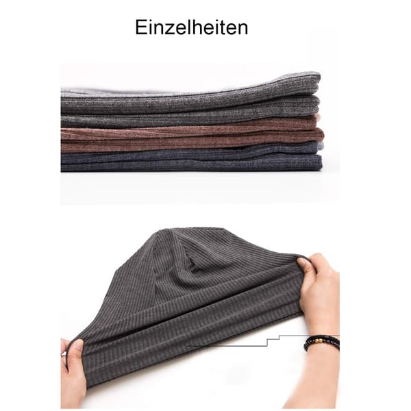 Beanielue for menn og kvinner, elastisk