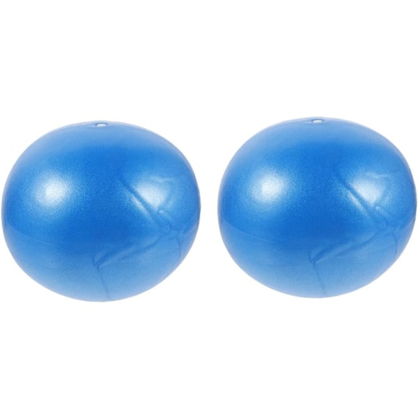 2 st Pilatesbollar Himmelsblå PVC Liten Boll Fitness Mini