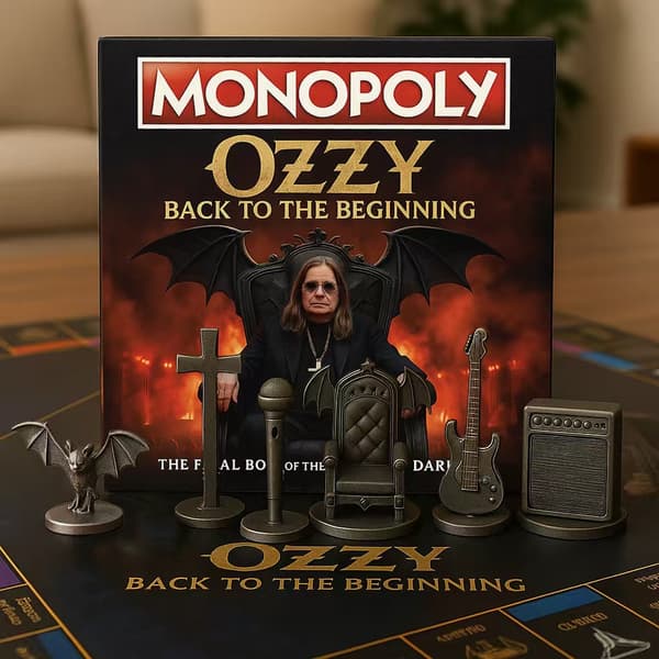 UUSI Ozzy Osbourne Back to the Beginning Edition Monopoly
