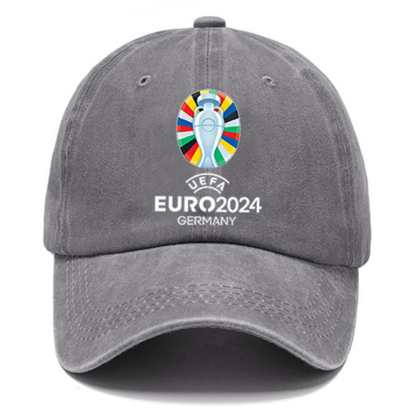 Europæisk Cup Vasket Bomuld Trykt Hat Gammel Far Hat Mænd Retro Udenlandsk Handel Baseball Cap Populær Blød Top Cap 1 stk