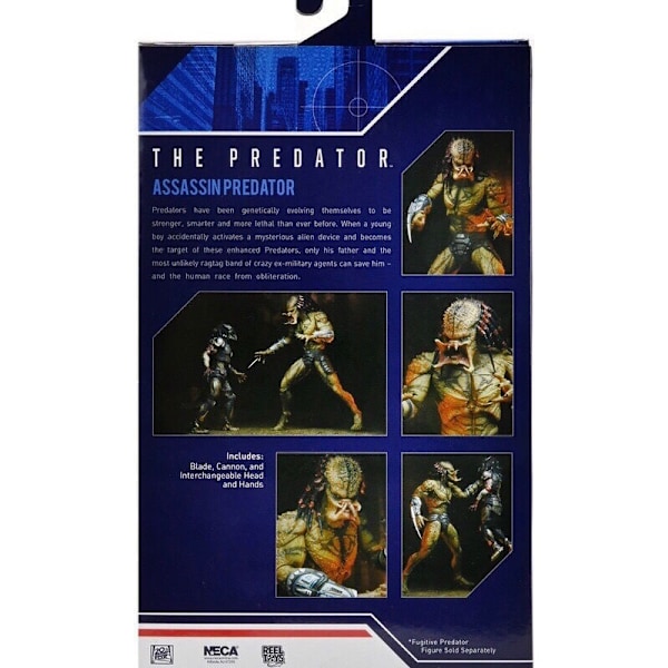 Ny Predator Ultimate Assassin Predator Assassination 10-tums rörlig actionfigurmodell