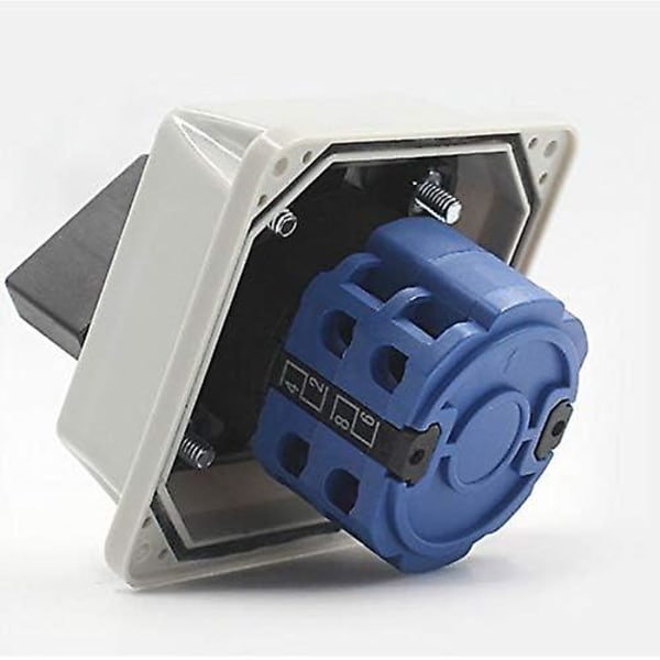 Växelswitch 3 Positioner 8 Skruvterminaler Rotera Kam Växelswitch