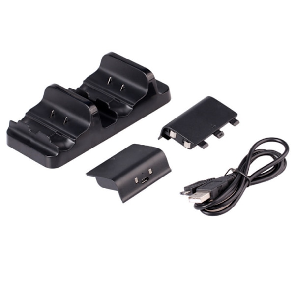 DOBE XBOX ONE Dobbelt Batteriladersett XBOX ONE Batteri ONE Håndtak Dobbeltlader TYX-532