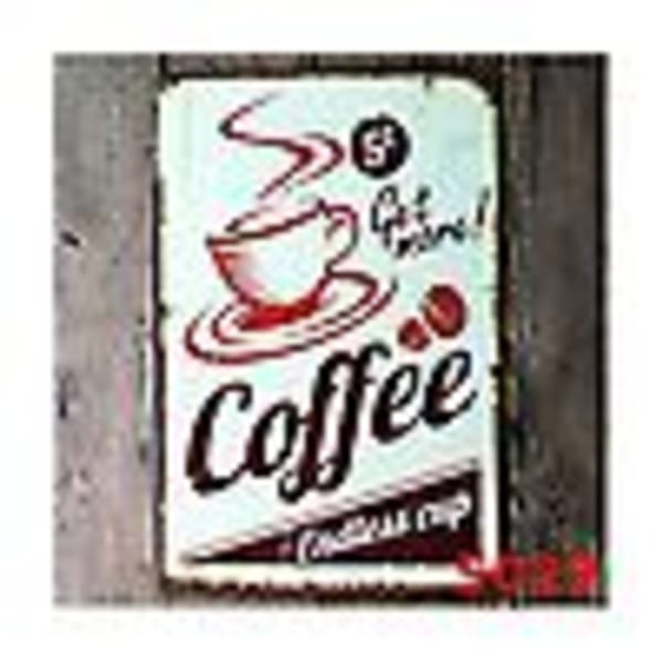 Tin blad maleri kaffe dekoration Tin blad maleri er velegnet til KTV, bar, restaurant, retro dekoration