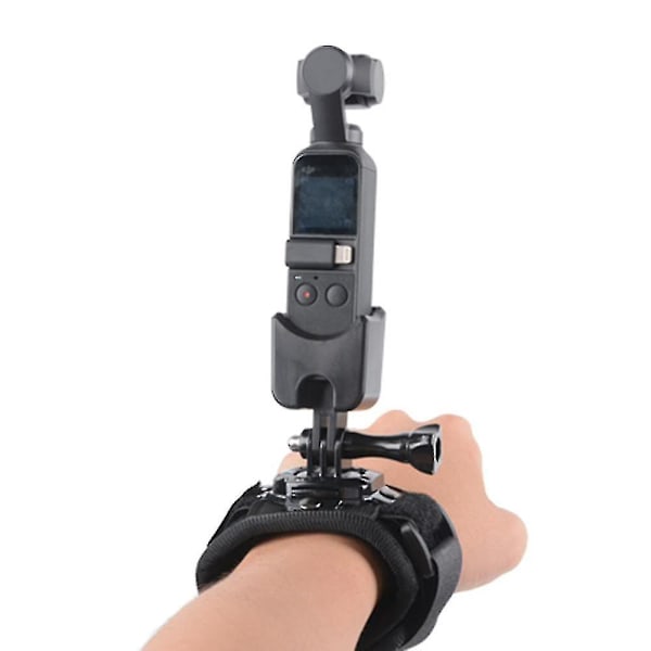 Dji Osmo Pocket 2 -kameran lisävarusteiden laajennusrintakehäpidike, jossa reppukiinnike, rannehihna ja kiinnitysteline - erinomainen