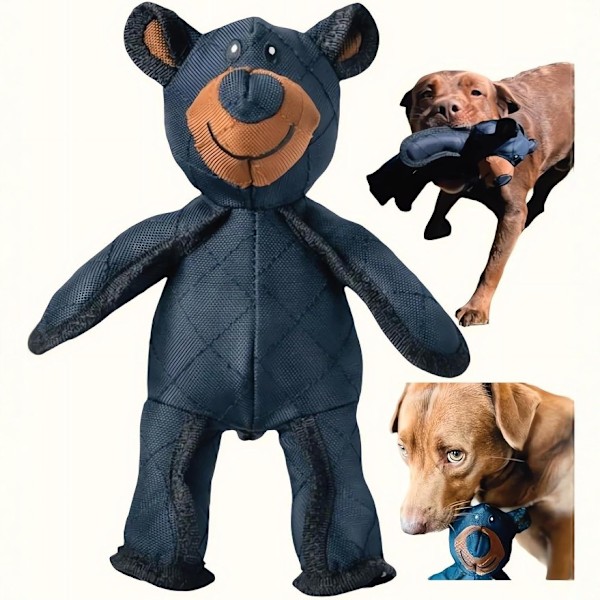 Mighty Bear Bideresistent Nylon Klud Hundelydelegetøj