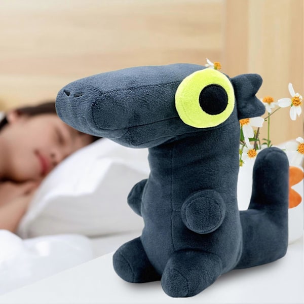 Dansende Drage Plysjdukke Myk Utstoppa Dyreleke Tannløs Drage Plushie Flott Bursdag Jul Gavevalg for Gutter Jenter