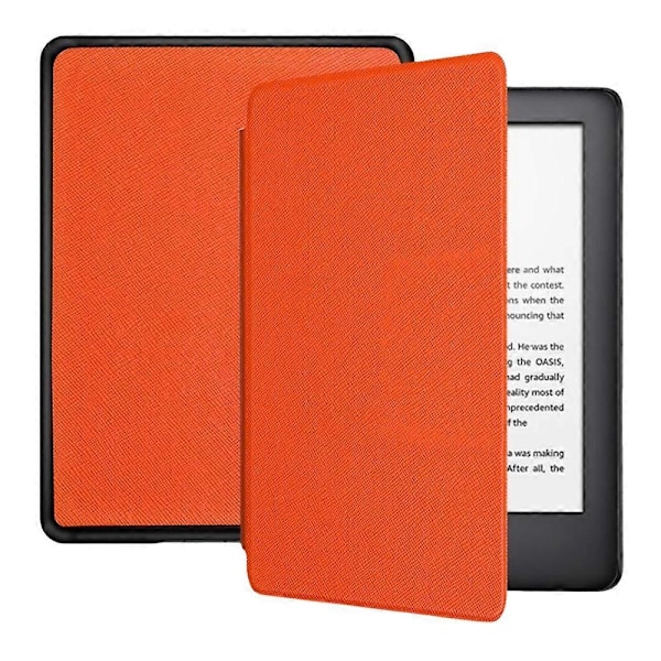 Til Kindle Paperwhite 6 12. 2024 Slankt Holdbart PU Læder Cover Auto Vågn/Sov