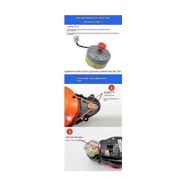 Laseravstandssensor Lds For Mi 1s 1st Sdjqr01rr Robot Støvsuger Feiemaskin Tilbehør Deler Sp