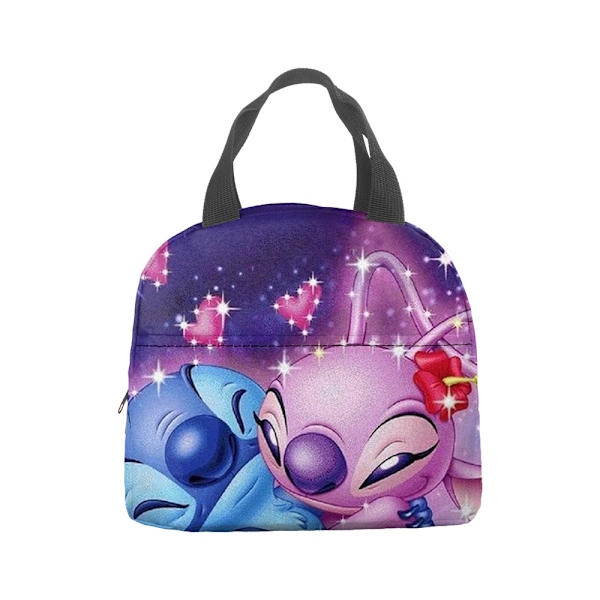 Stitch frokostpose oxford klud frokostboks isoleringstaske picnic taske bærbar frokostpose taske
