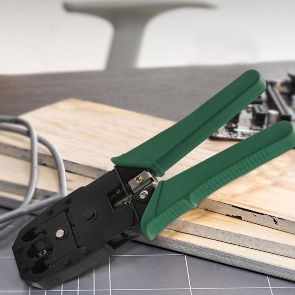 Netværkskabel Reparationsværktøj Sæt Rj45 Rj11 Cat6 Kabel Tester Test Krymper Krympning Vedligeholdelse Str