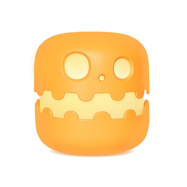 Kurpitsa Lyhty Luova Hauska Halloween Lahja Pat Lyhty USB Latautuva Pehmeä Valo Yöpöydän Seuralainen Nukkumislampun