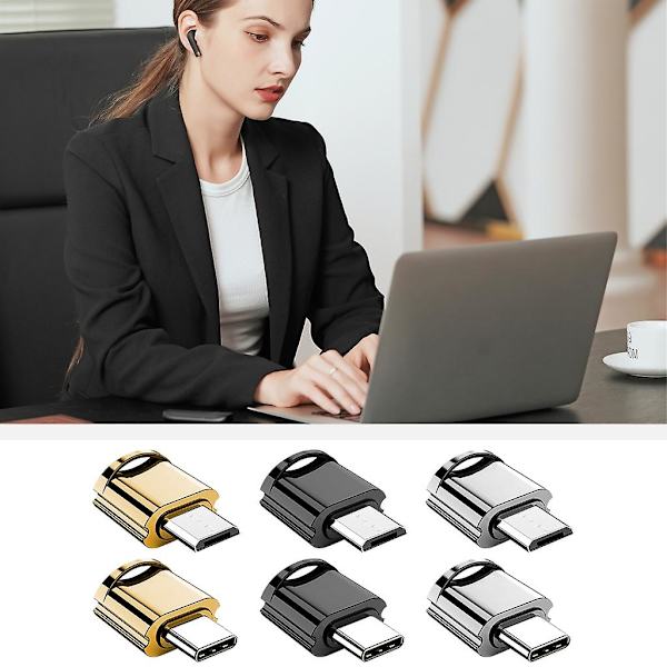 Micros USB-kortlæser hukommelseskortlæser hurtig hastighed OTG-kortlæser