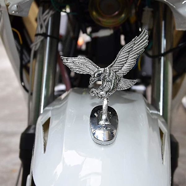 Engel 3D Emblem Eagle Automatisk Deksel På Forsiden Av Bilmerke Bil Panser Panser Ornament Dekor Styling Tilbehør