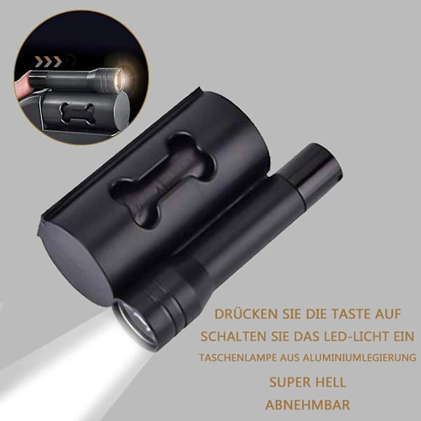 Dubbelt Hundkoppel, infällbart hundkoppel, trasselfri 360 justerbar rotation med reflex
