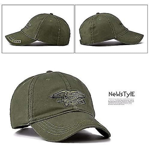 Camo Baseball Cap - Herre Camouflage Navy Seal Taktisk Cap - Herrehatte Og Huer Bone Army Snapback Til Voksne