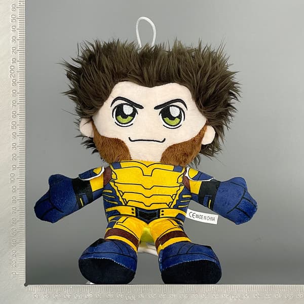 Nye Deadpool Wolverine og Wolverine perifere plusj leker dukke gripemaskin