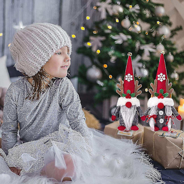 Julenisse Julenisse Julepynt nisse Plysj Julenisse Plysj Dekorasjoner gonk Ornament