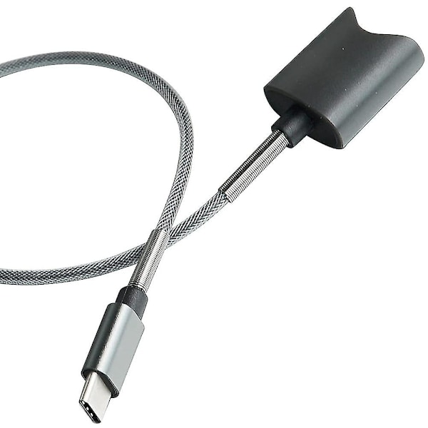 USB-interface opladningskabel til Vuse Alto magnetisk opladerledning universelt design 45cm (sort USB-A) - MXBC