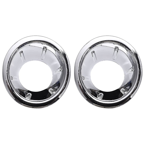 Front Dimljusskydd Abs Krom För Nissan Navara D40 07-13