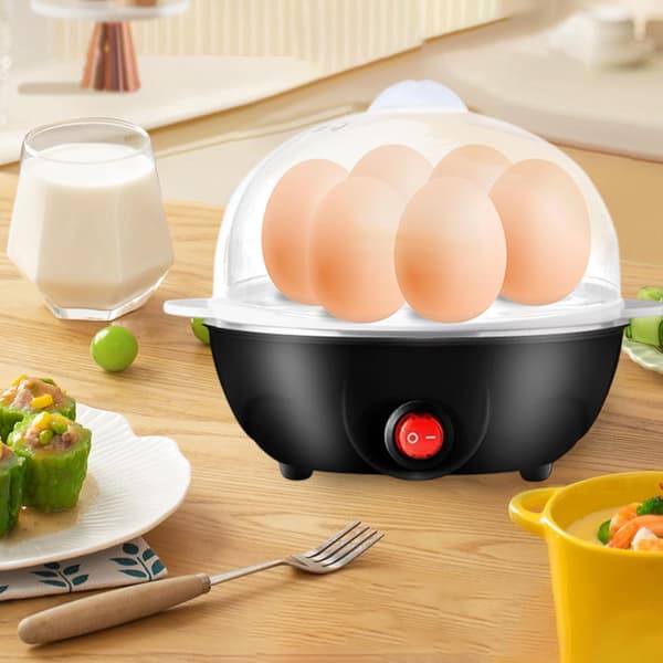 Eggkoker Eggkoker for hardkokte egg Poacher 7 lett å skrelle