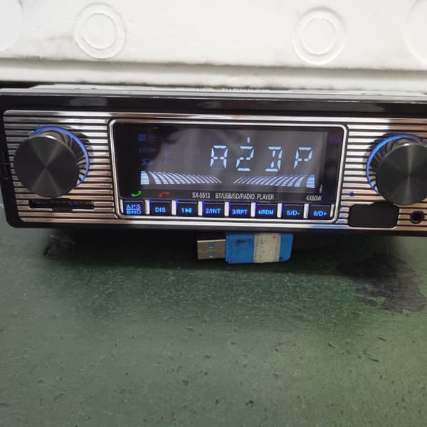 SX5513 Bilstereo Bilradio Bil Bluetooth-spelare Bil MP3 Bilamplifier