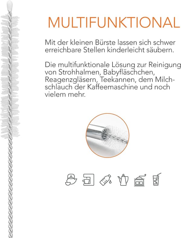 Version 2.0 rengøringsbørste til fuldautomatisk kaffemaskine