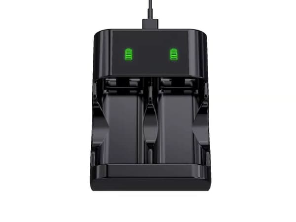 1 Xbox One Controller Dobbeltlader Xbox One S Dobbeltlader med Batteri Xbox Series X Controller Dobbelt Batteri Dobbeltlader