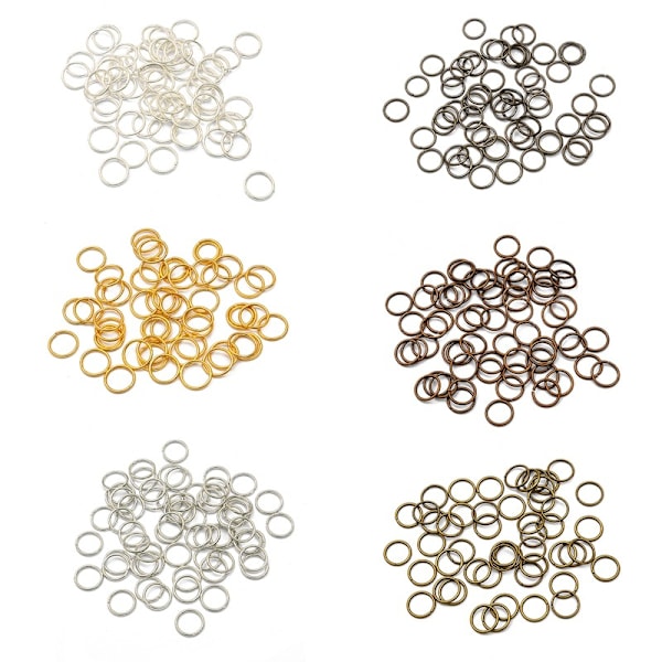 5-12mm enkel-loop öppen-loop pärlade smycken DIY handgjorda örhängen materialpaket håraccessoarer hårnålstillbehör material