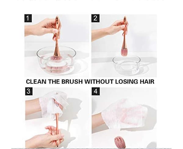 Nageldammborste Mjuk Hårborste - Net Red Brush - 10 make up