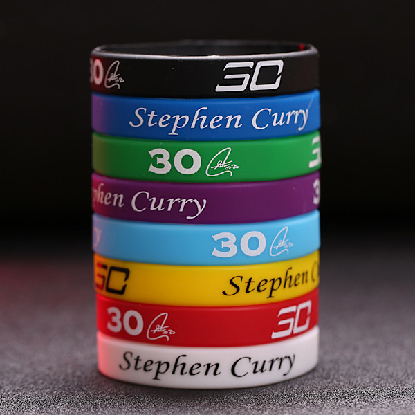 Basketball star same style wristband bracelet, 8-pack