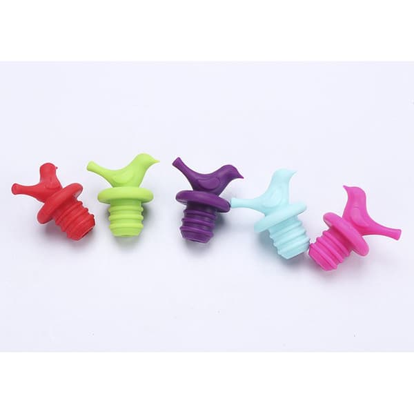 4-pack FDA färskhållningsflasklock, vinflaskproppar, vinflaskproppar, rödvinsproppar