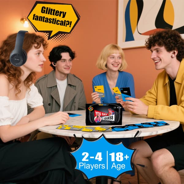 Headphone Party -lautapeli, korttipeli, interaktiivinen lautapeli