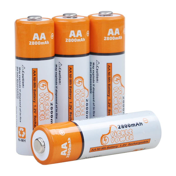 2800mAh AA ladattava akku + 1100mAh AAA akku 8-paikkaisella laturilla yhteensopiva AA AAA lelukello MP